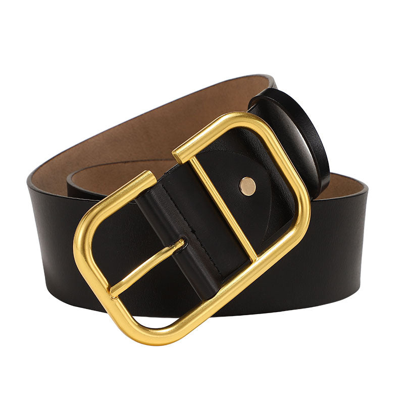 R3 Ladies' cowhide wide waistband R3ceived - R3ceived