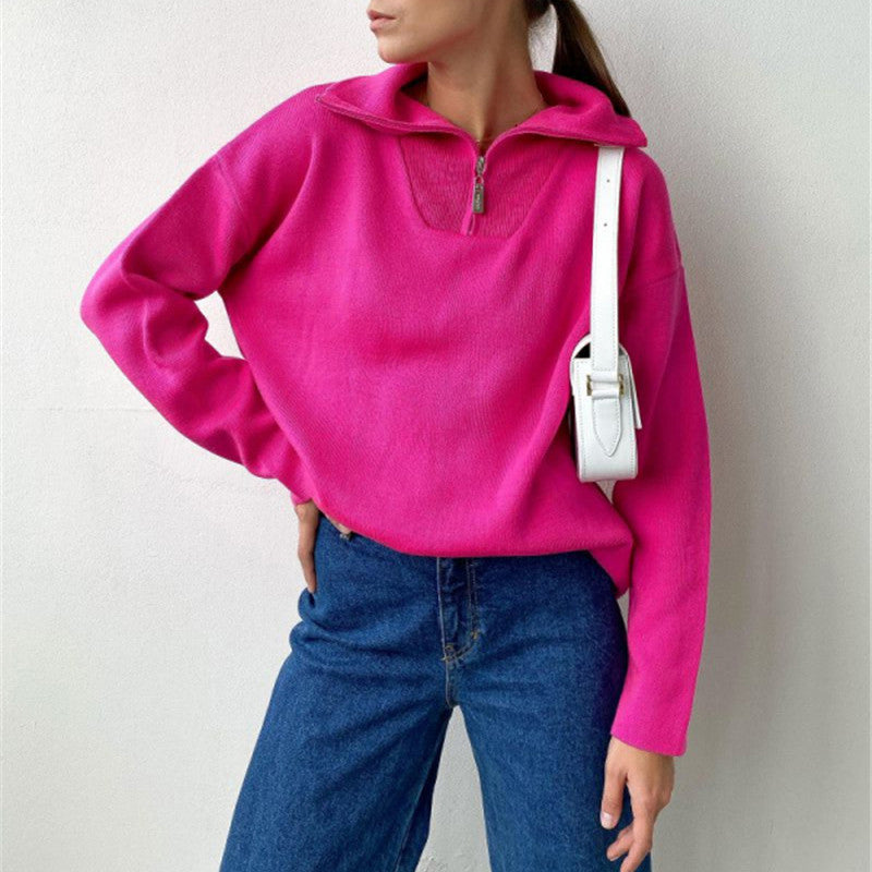 R3ceived POLO Collar Sweater Suit Women's Two-Piece Set - R3ceived