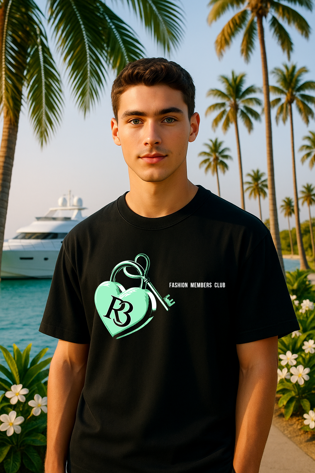 Key to my heart (Green) Oversized Fashion Members Club