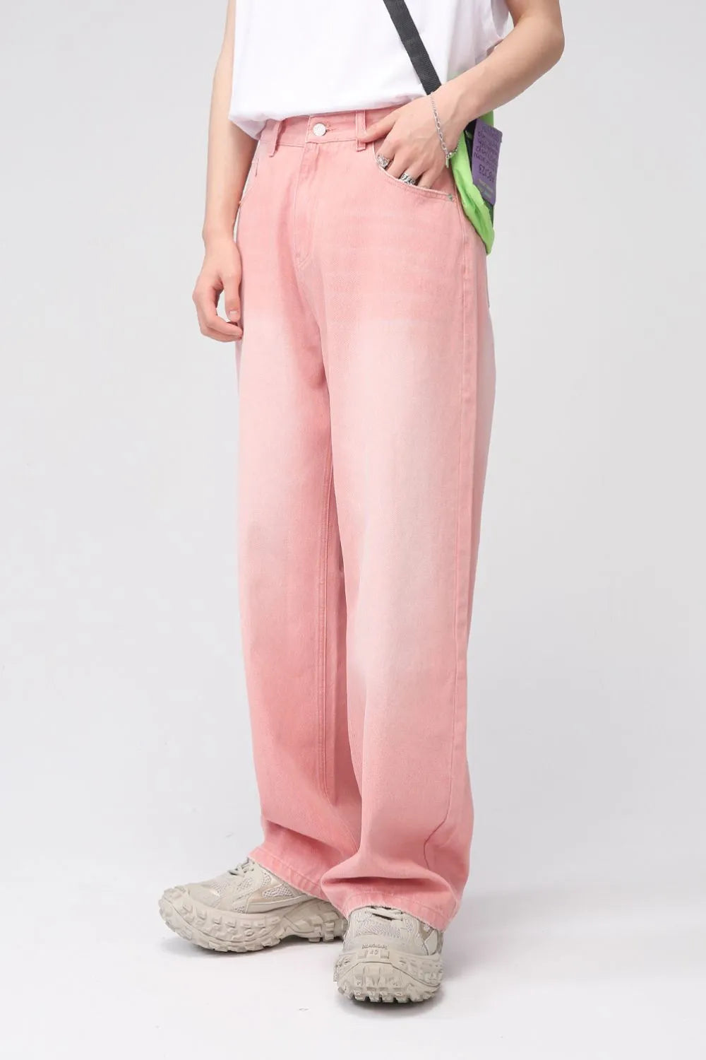 Pocketed Baggy Jeans - R3ceived