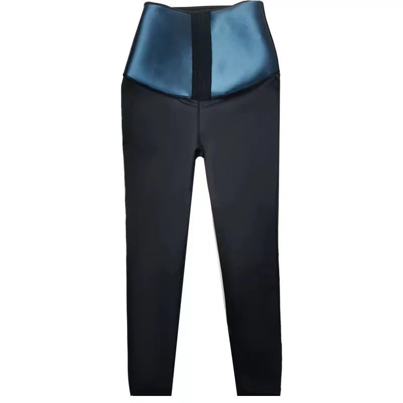 R3CEIVED High-Waist Shaping Yoga Leggings – Burn & Flex Edition