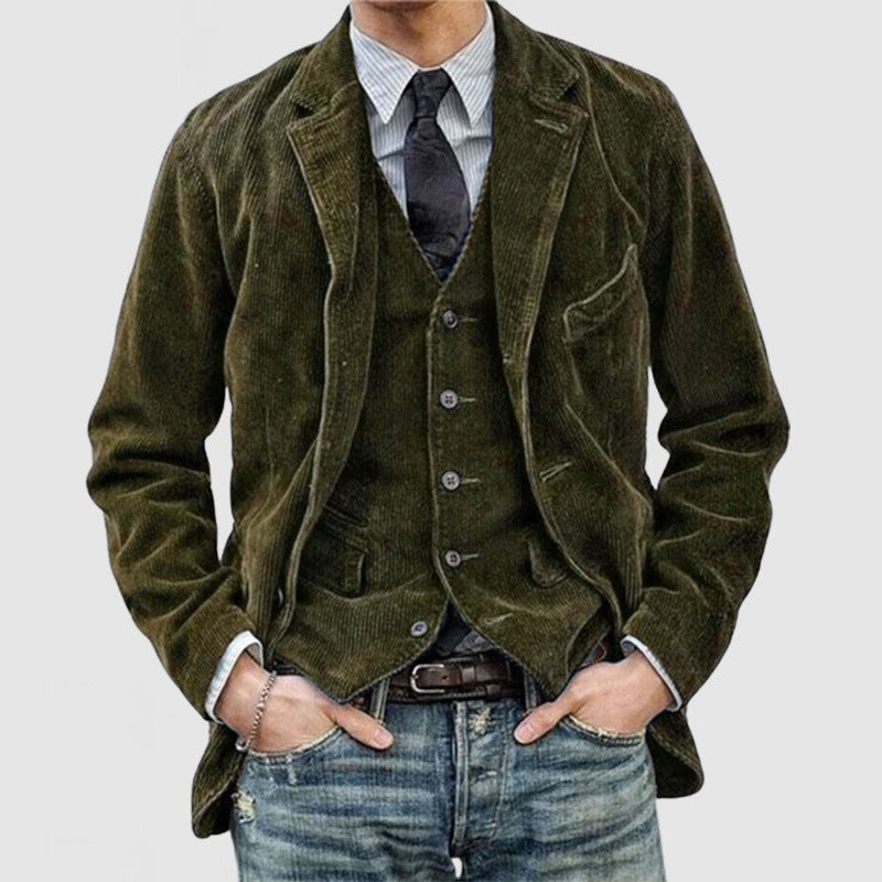 NEW!! R3 Men's casual fashion solid color jacket - R3ceived