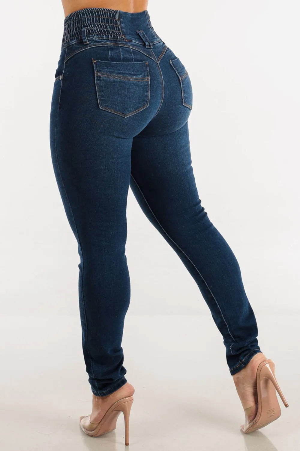 Boss Buttoned Skinny Jeans by R3CEIVED