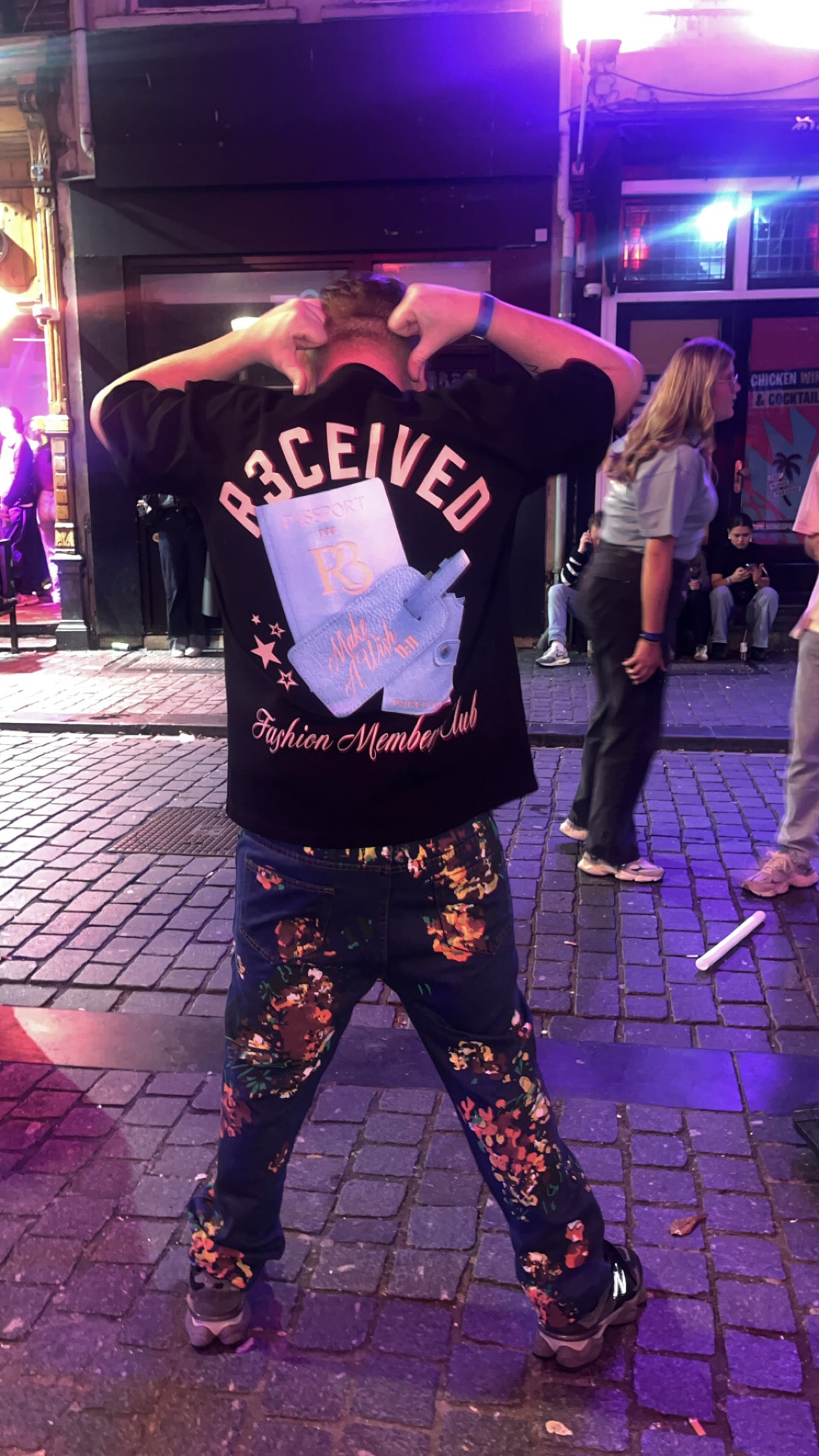 R3CEIVED – Fashion Members Club: MAKE A WISH Edition – 11:11 / 333 Worn famous Dutch Celeb Yordi Geerts