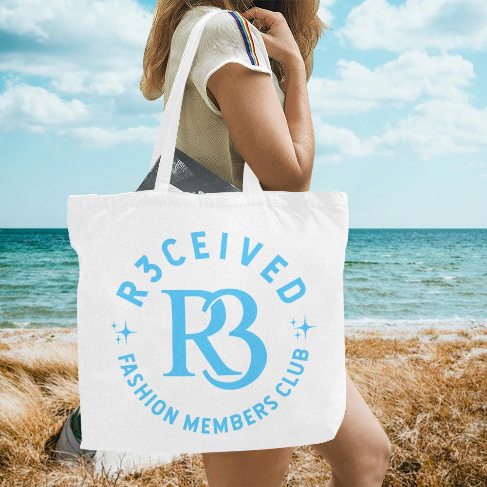 R3 Fashion Members club Tote Bag(Large) - R3ceived