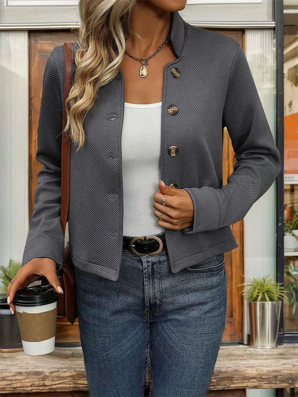 R3ceived Fashion Members club lady jacket