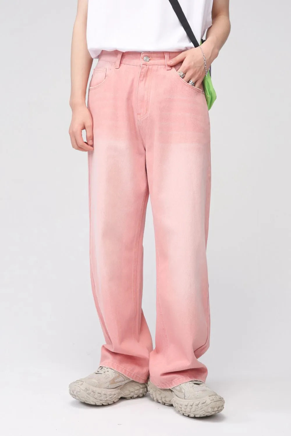 Pocketed Baggy Jeans - R3ceived