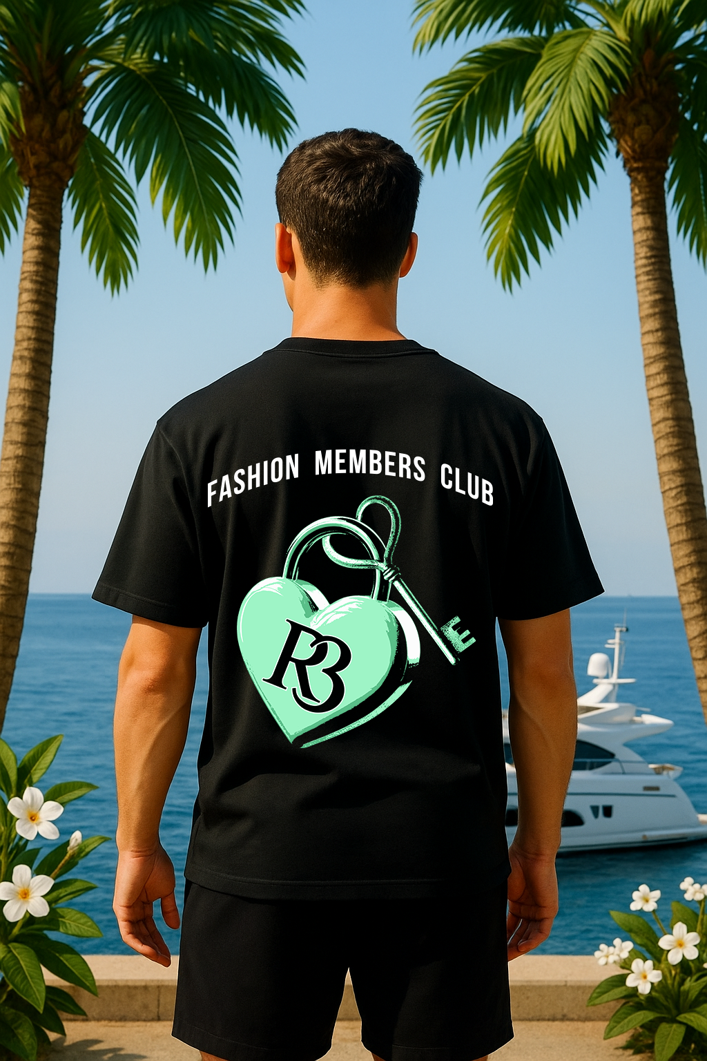 Key to my heart (Green) Oversized Fashion Members Club