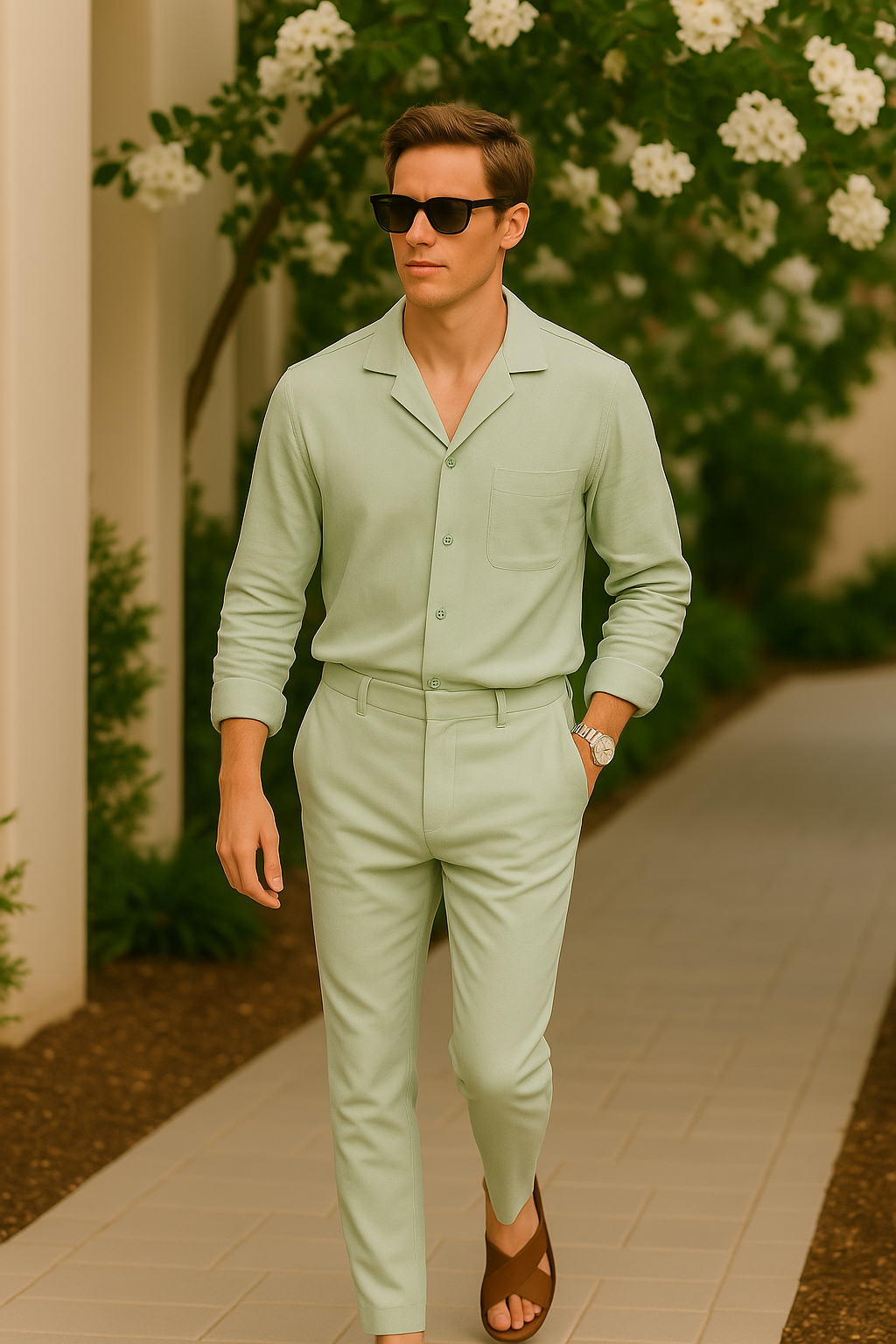 R3ceived Men's Casual fashionable set