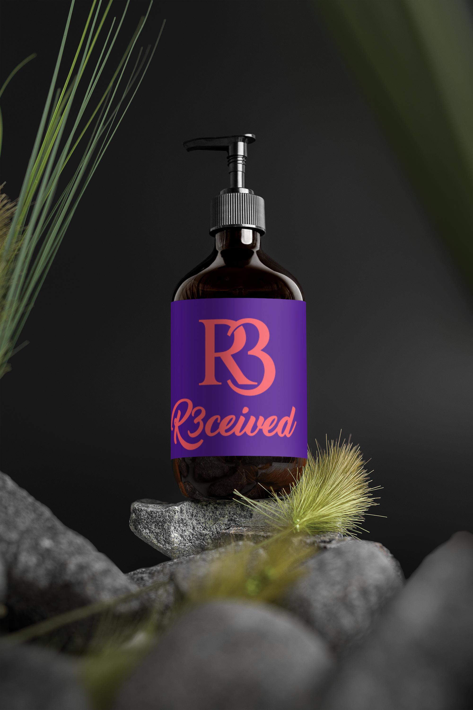 R3ceived Hand & Body Wash, Patchouli & Amber Vanilla - R3ceived