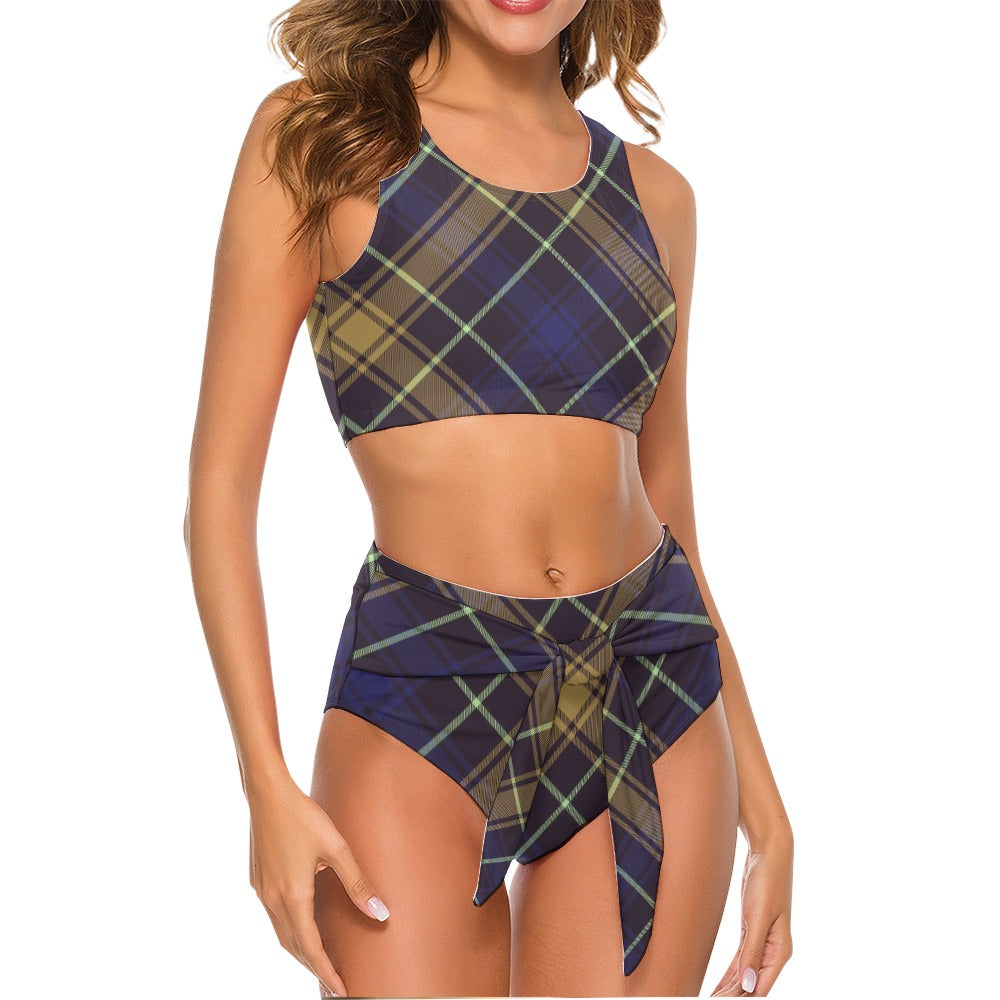 R3ceived Cute Striped Bikini Two Piece Swimsuit - R3ceived