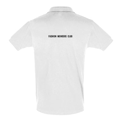 R3ceived Fashion Members Club Polo for Men R3 (Black logo's)