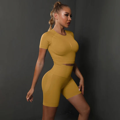 R3ceived, yoga fitness two-piece set - R3ceived