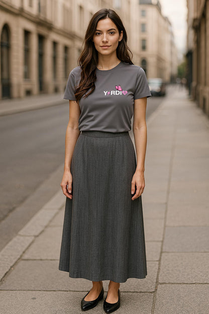 R3CEIVED x YORDI Kids Tee – Butterfly Heart, Fashion Members Club Exclusive( Pink)