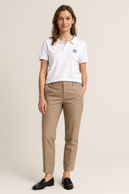R3ceived Fashion Members Club Polo for Women Baby Blue