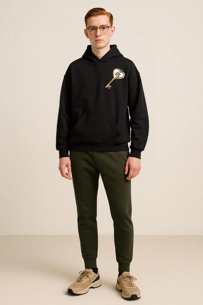 The Key to My Heart 🔑❤️  – Night Edition Hoodie by R3CEIVED  Fashion Members Club