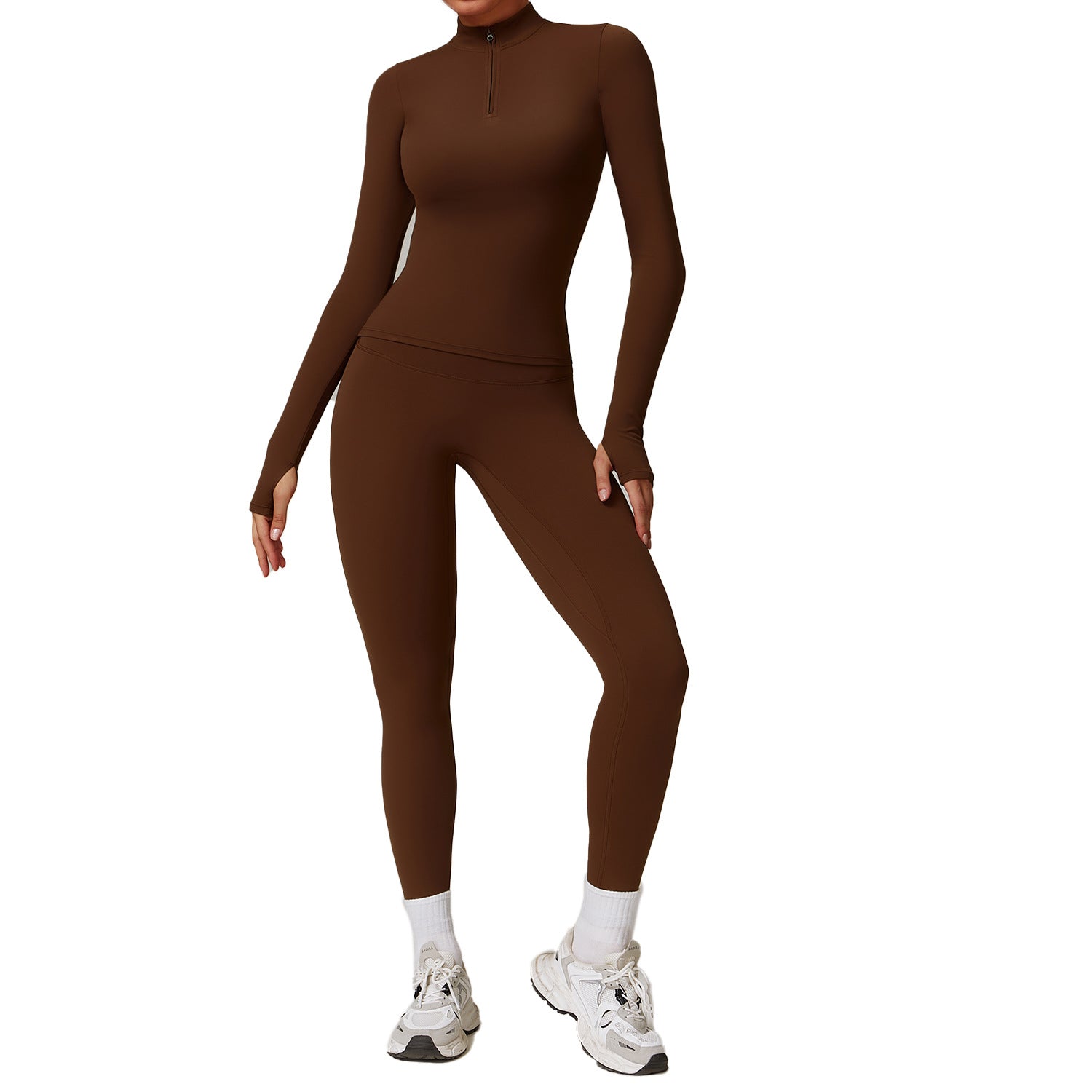 R3, Fashion members club long sleeved yoga suit - R3ceived