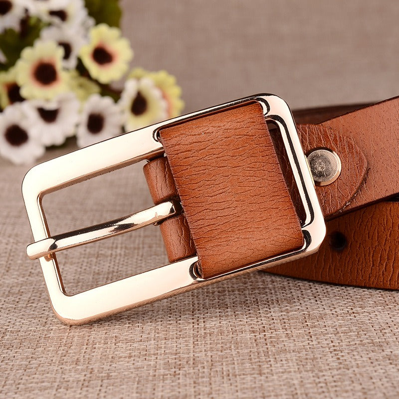 R3, Women's leather belt R3ceived - R3ceived