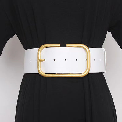 R3 Ladies' cowhide wide waistband R3ceived