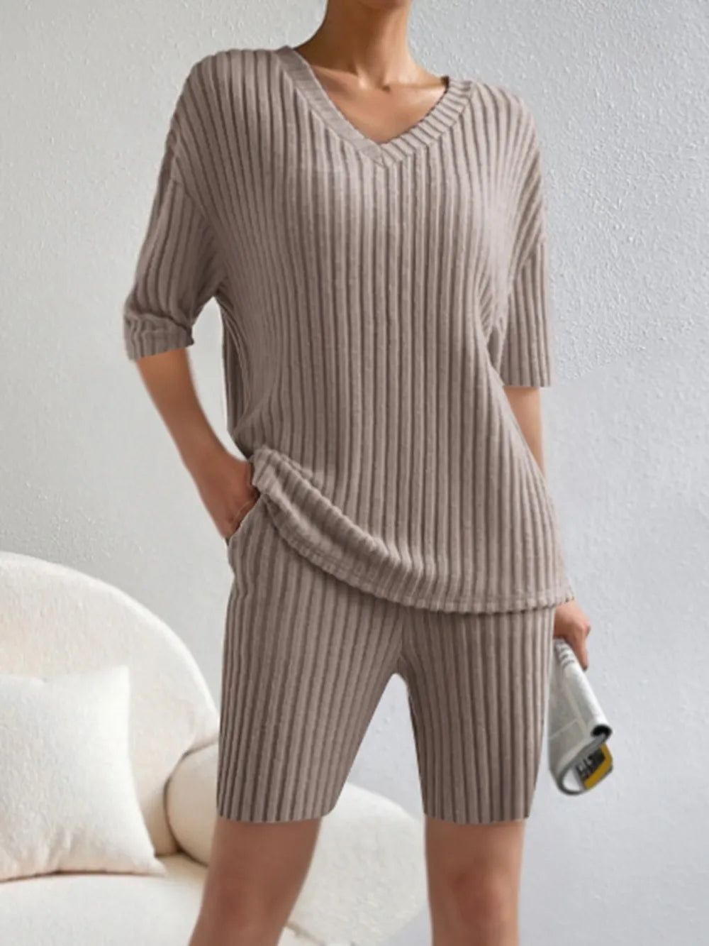 Cozy Ribbed lounge set