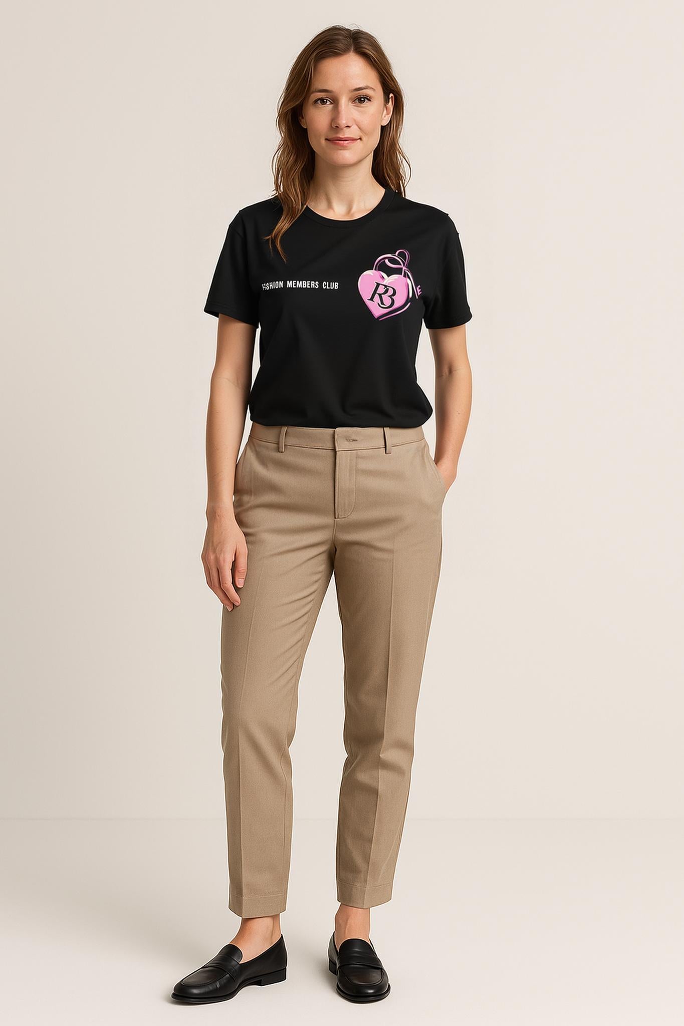 R3, Key to my heart Oversized Shirt Fashion members club