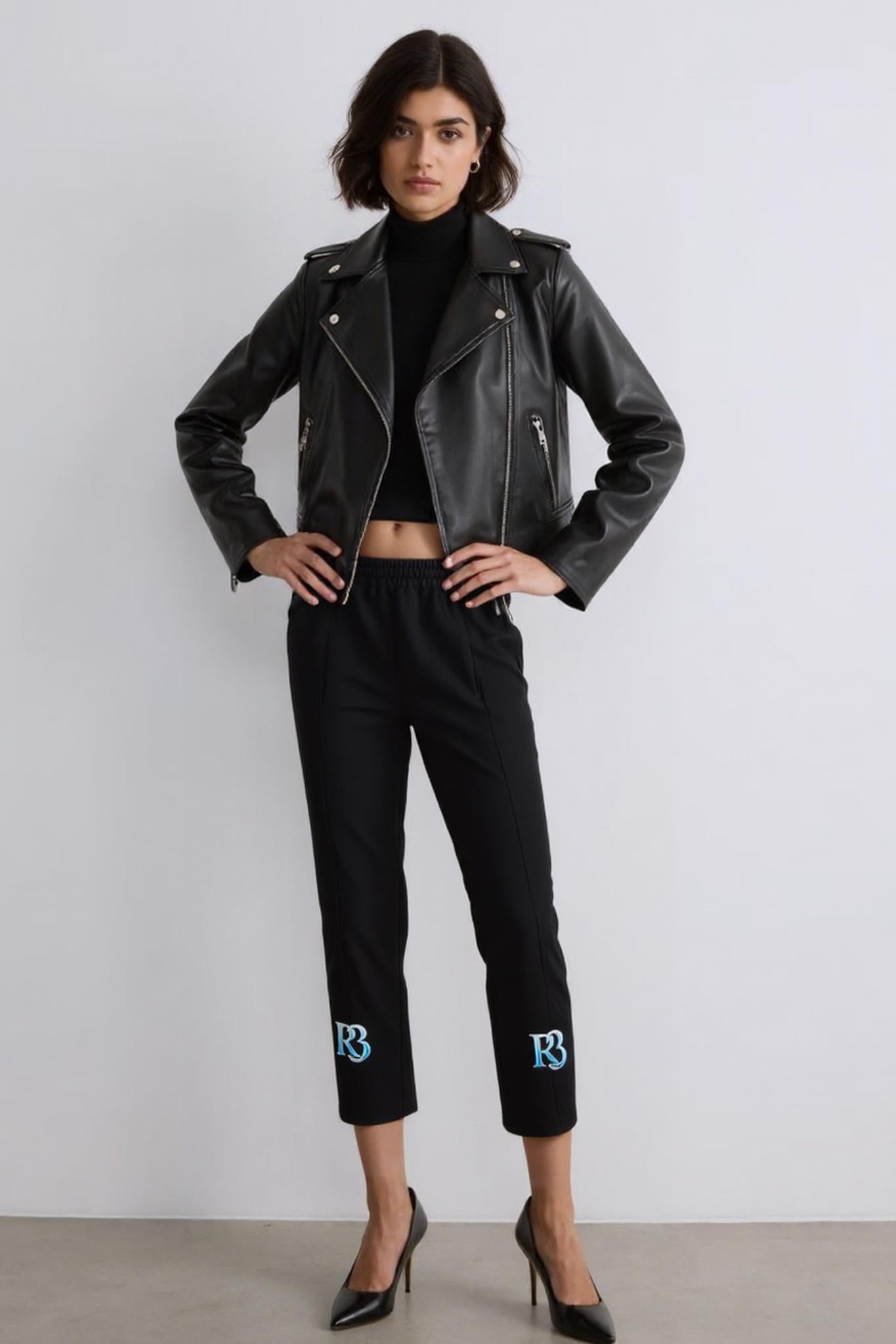 R3CEIVED “Fashion Members Club” Sweatpants | Premium Streetwear now limited price, Silver sky blue R3