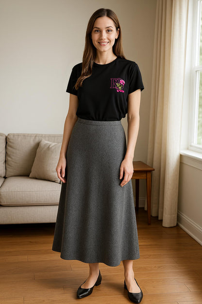 Beauty and the Rose – R3CEIVED Fashion Members Club Edition Pink Rose BLACK white diamond stars