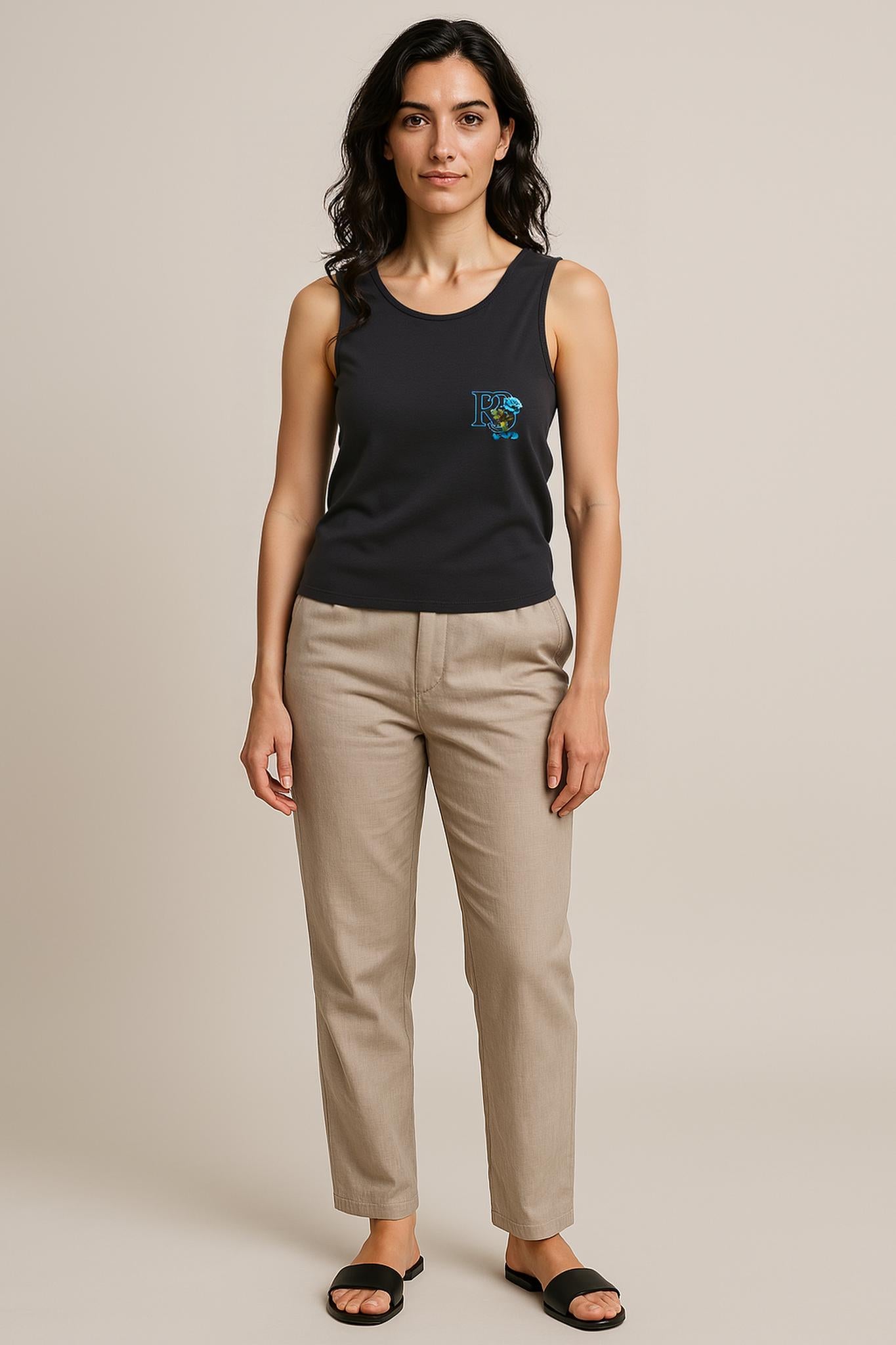 Beauty and the Rose – Sky Blue Rose stardust Edition (Men’s Classic Tank Top)