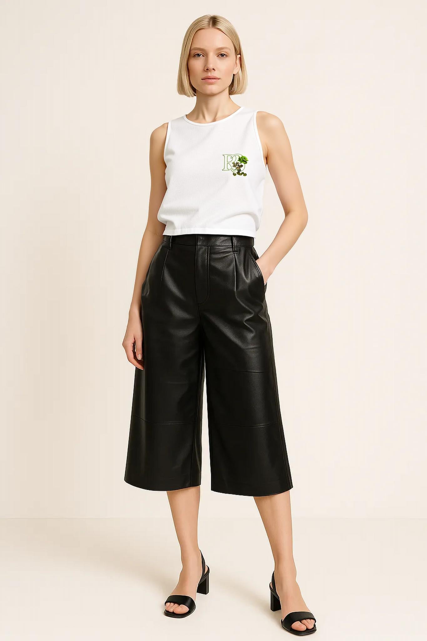 Beauty and the Rose – Green Rose stardust Edition (Men’s Classic Tank Top)