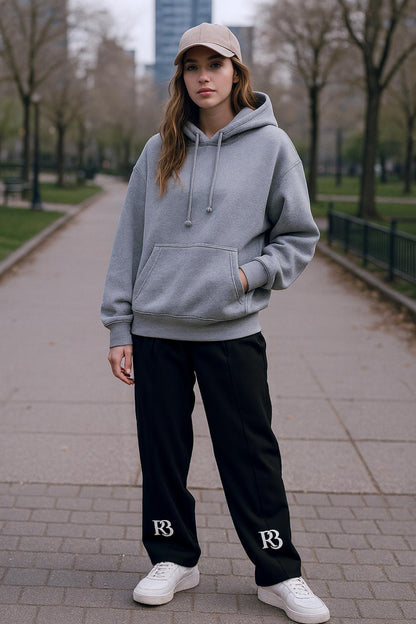 R3CEIVED “Fashion Members Club” Sweatpants | Premium Streetwear now limited price, Silver white R3