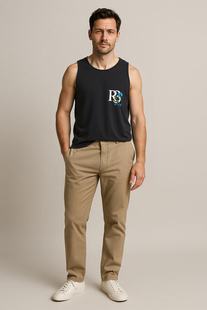 Beauty and the Rose – R3CEIVED Sleeveless Tanktop Sky blue rose