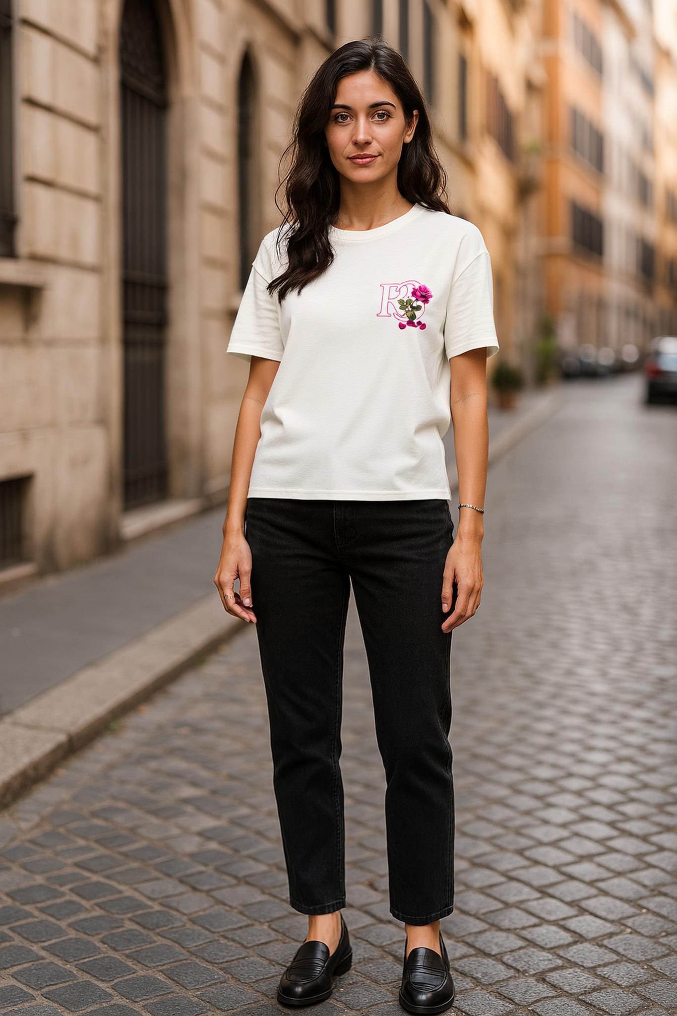 Beauty and the Rose – R3CEIVED Fashion Members Club Edition Pink Rose  BLACK diamond stars