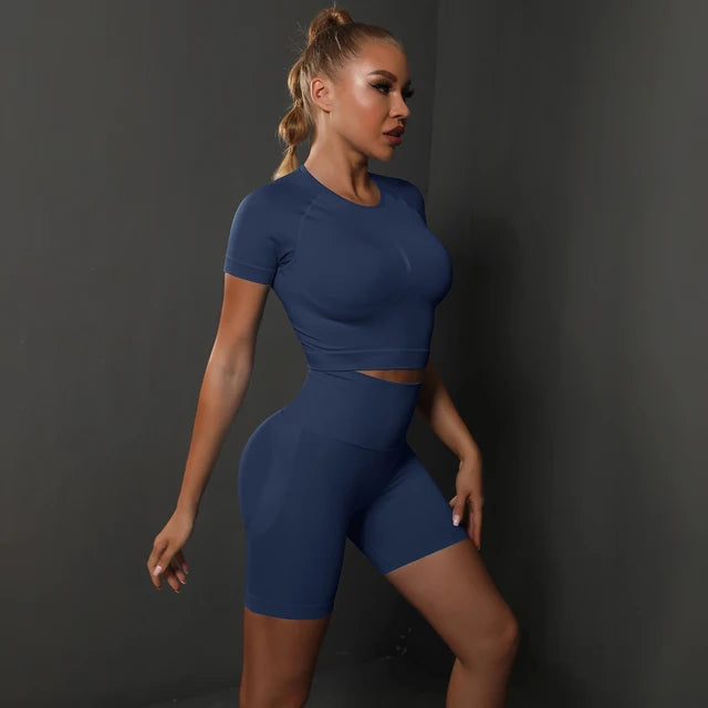 R3ceived, yoga fitness two-piece set - R3ceived