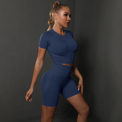R3ceived, yoga fitness two-piece set