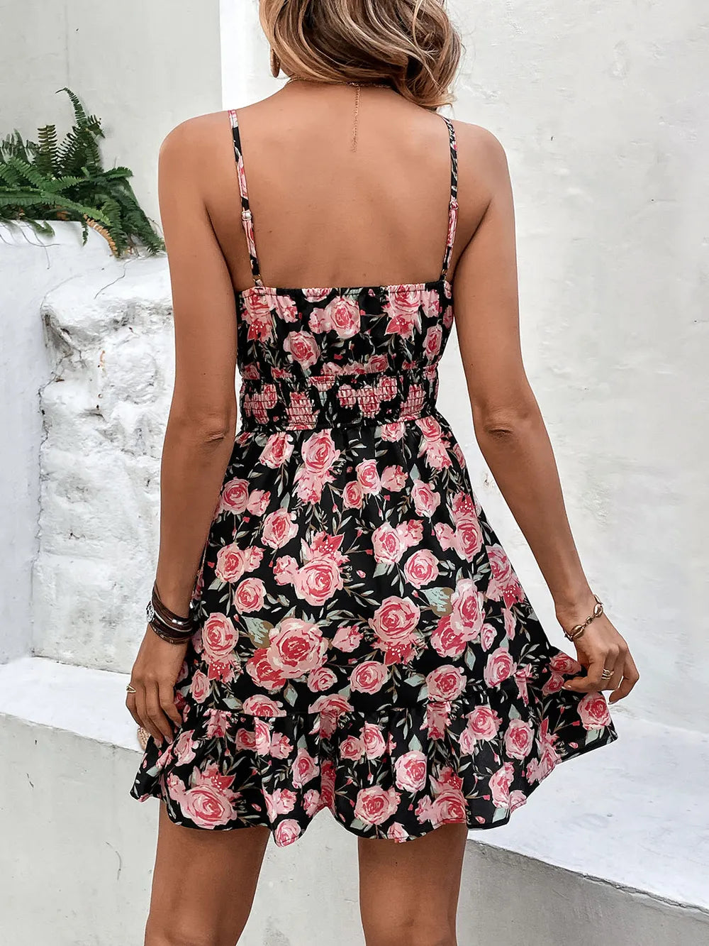 R3CEIVED wild rose dress