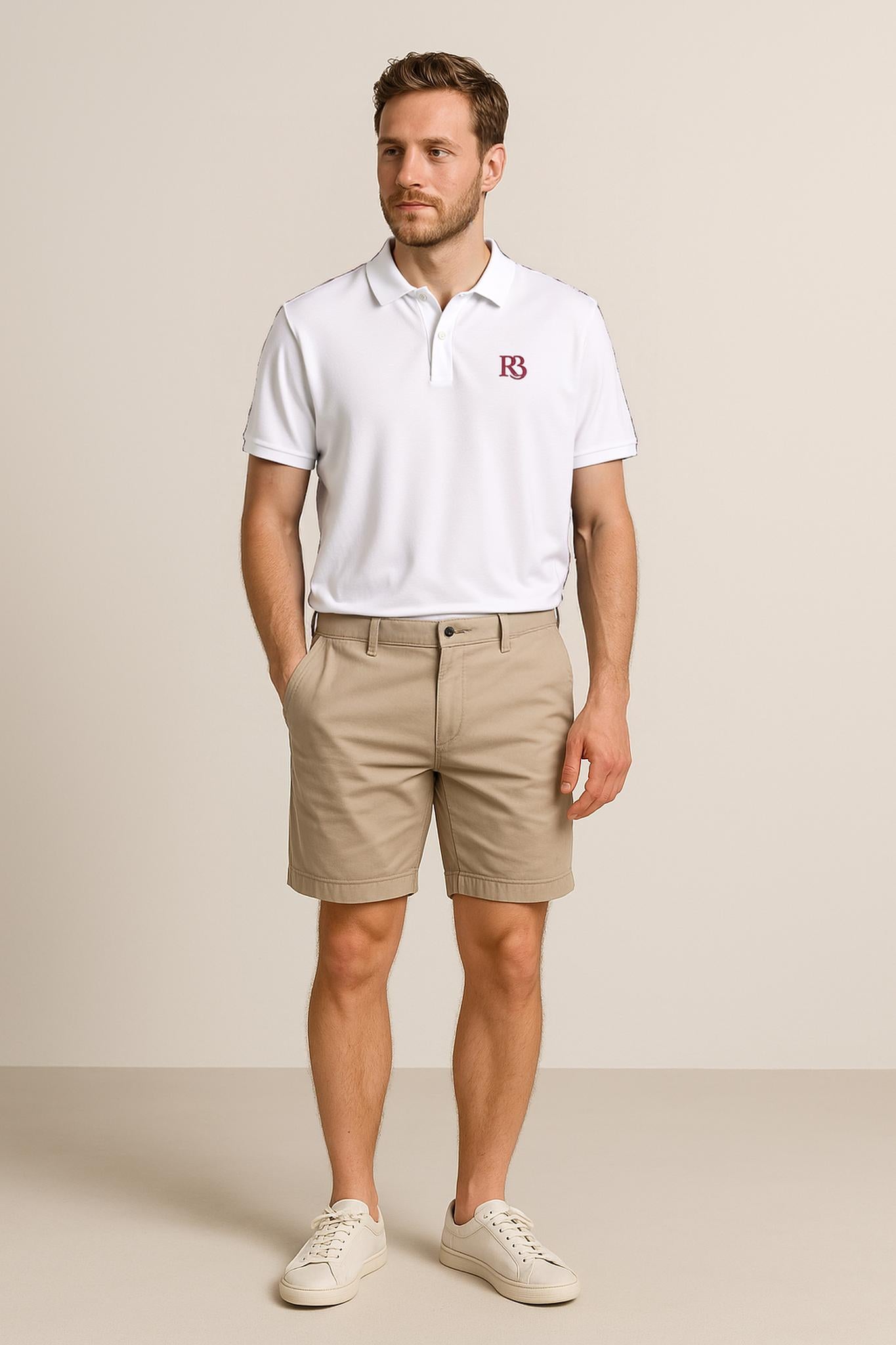 R3ceived Fashion Members Club Women's Polo Pink Eco-Friendly Design