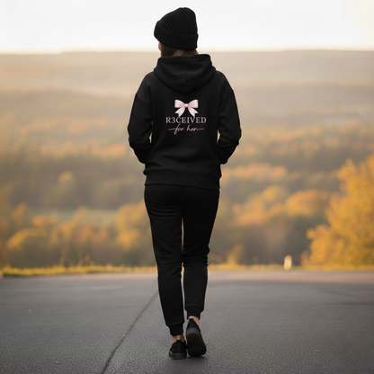 R3CEIVED Softness  for Her 🎀 Oversized Hoodie