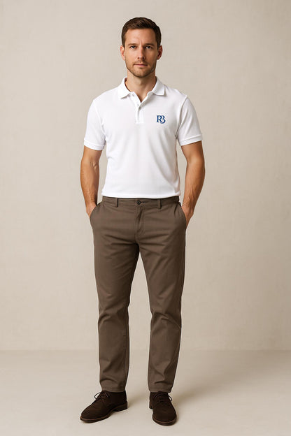 R3ceived Fashion Members Club Polo for Men Baby Blue