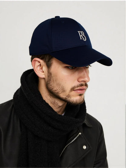 R3 Oxford Navy  Mesh cap, white R3 logo