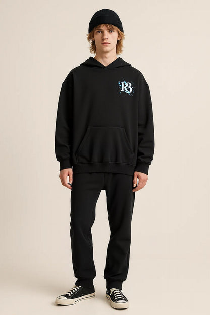 From R3CEIVED With Love sky blue 💕oversized hoodie