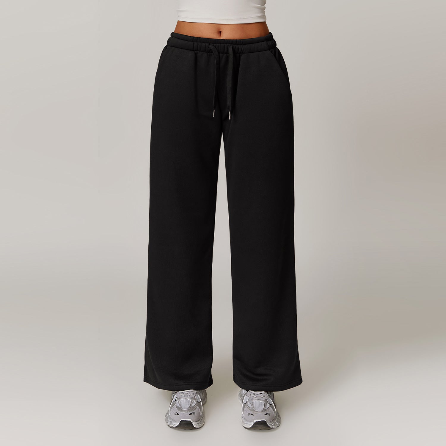 R3 plush loose sports casual sweatpants - R3ceived