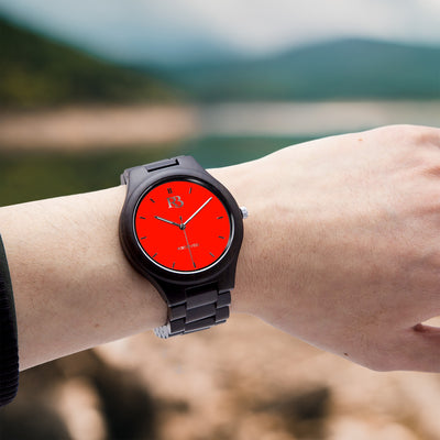 R3 Fashion members club wooden Quartz Watch