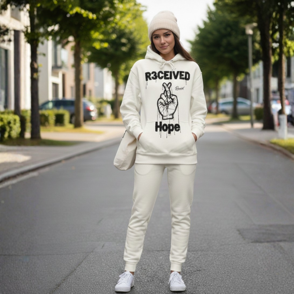 R3CEIVED - HOPE signature Hoodie