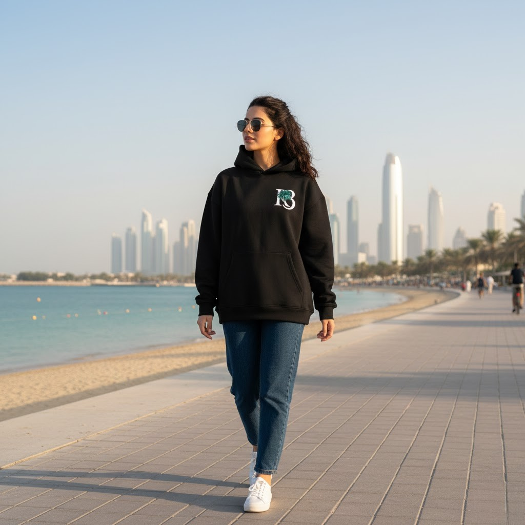 R3CEIVED in Dubai / Palm Tree – Turquoise Edition