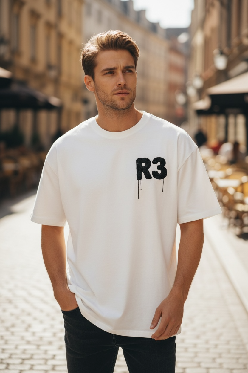 R3 Essential oversized Shirt R3CEIVED🤞