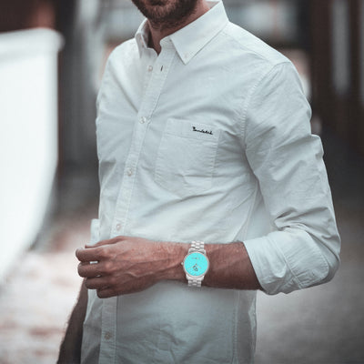 R3, abundance Stainless Steel Quartz Watch R3ceived