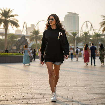 The Key to My Heart 🔑❤️  – Night Edition Hoodie by R3CEIVED  Fashion Members Club