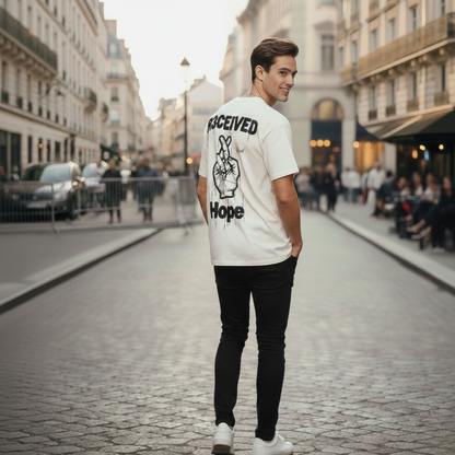 R3CEIVED - HOPE Oversized Shirt