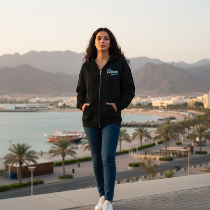 From R3CEIVED With Love 💕 – Sky Blue  Hearts Hoodie