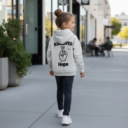 R3CEIVED- HOPE  Hoodie Kids